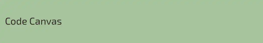 Code Canvas